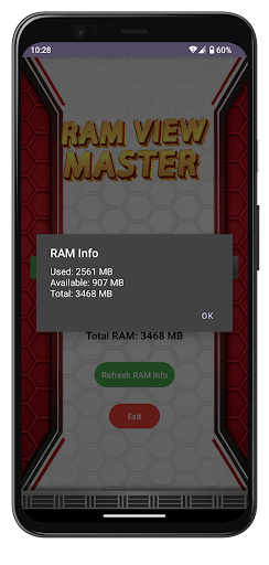 RAM View Master ekran görüntüsü
