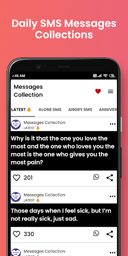 SMS Messages Collection 2024 ekran görüntüsü