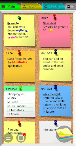 MultiNotes - Reminder Notes ekran görüntüsü