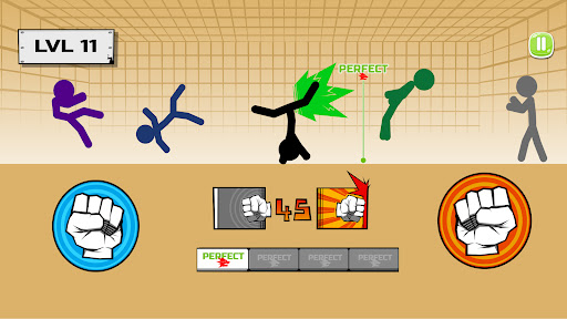 Stickman fighter : Epic battle ekran görüntüsü