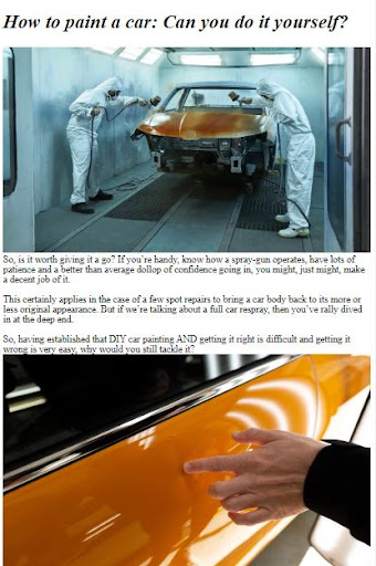 How to Paint a Car ekran görüntüsü