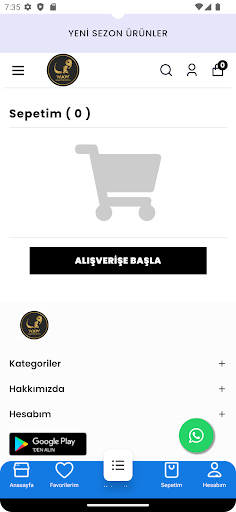 Wawtesettur ekran görüntüsü