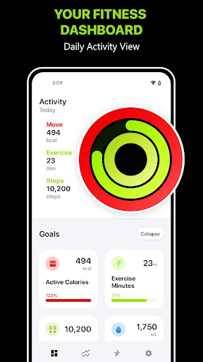 FitnessView: Activity Tracker ekran görüntüsü