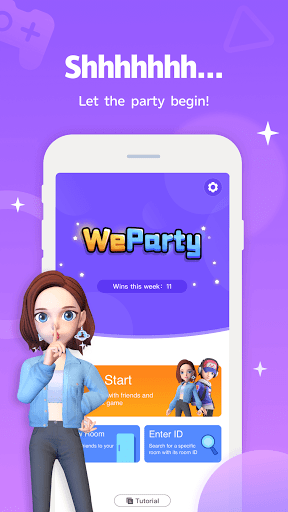 WeParty - Voice Party Gaming ekran görüntüsü