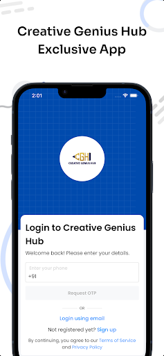 Creative Genius Hub ekran görüntüsü