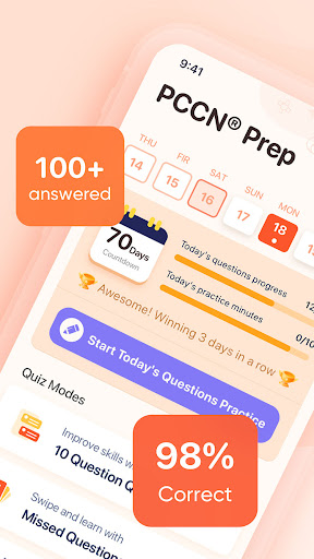 PCCN Exam Prep 2026 ekran görüntüsü