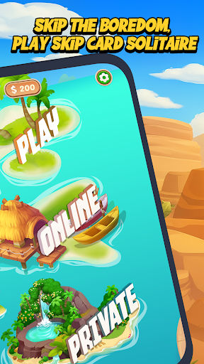 Skip Card Solitaire ekran görüntüsü