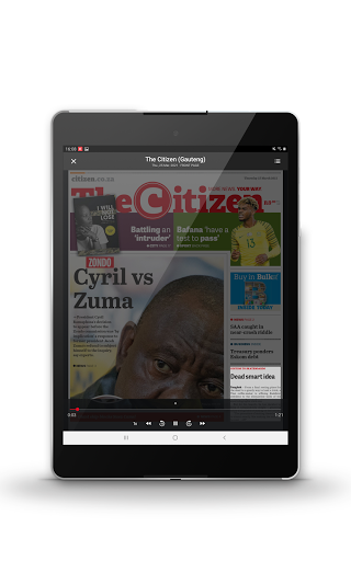 The Citizen e-paper ekran görüntüsü