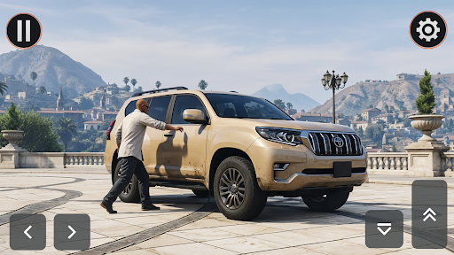 Offroad Prado araba sürüşü 3D ekran görüntüsü