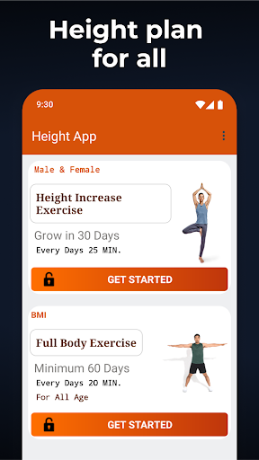 Height Increase Exercise GROW ekran görüntüsü