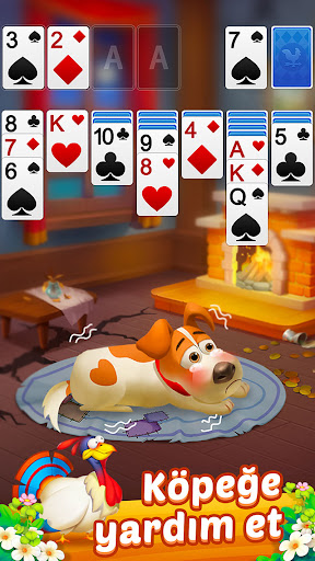 Solitaire - Çiftlik Dostlarım ekran görüntüsü
