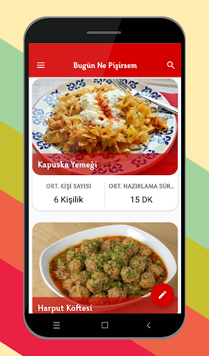 Bugün Ne Pişirsem? Yemek Tarif ekran görüntüsü