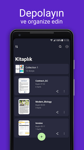 Scan Hero: Belge tarayıcı ekran görüntüsü