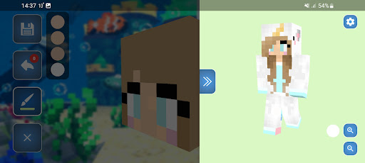 Skin Editor 3D for Minecraft ekran görüntüsü
