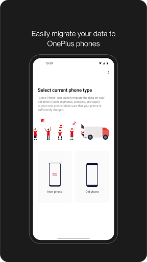 Clone Phone - OnePlus app ekran görüntüsü