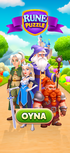Rune Puzzle: Match 3 Kingdom ekran görüntüsü
