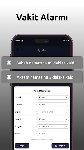 Namaz Vakitleri (Ezan Vakti) ekran görüntüsü