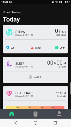 NoiseFit Track ekran görüntüsü