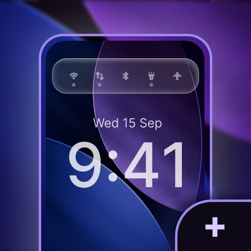 Liquid Glassy Theme Launcher +