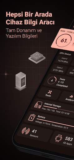 Cihaz Bilgisi: CPU'su, Sistem ekran görüntüsü