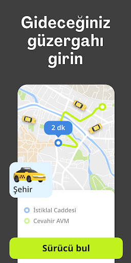 inDrive: taksi kaynağı ekran görüntüsü