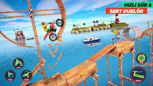 Bike Stunt: Motosiklet Oyunu ekran görüntüsü