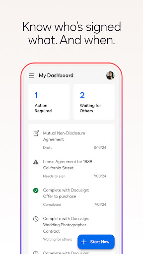 Docusign - Upload & Sign Docs ekran görüntüsü