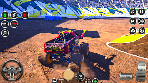 Monster Truck Simulator Game ekran görüntüsü