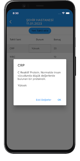 Tahlillerim ekran görüntüsü