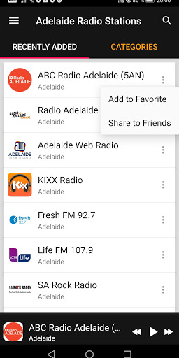 Adelaide Radio Stations ekran görüntüsü
