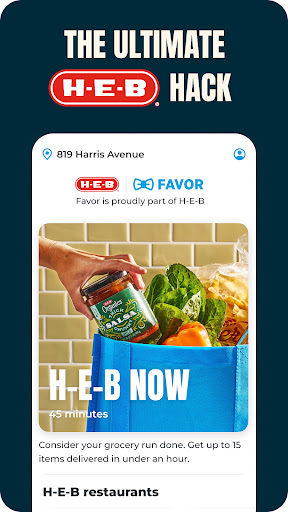Favor: Texas Food Delivery ekran görüntüsü