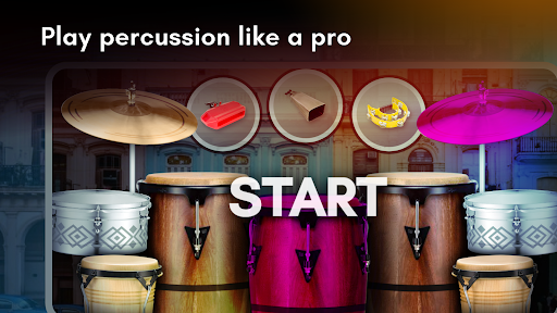 Real Percussion: enstrümanlar ekran görüntüsü