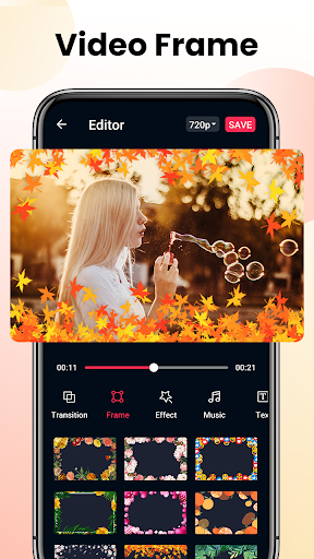 Müzikli Video Yapıcı, Fotoğraf ekran görüntüsü