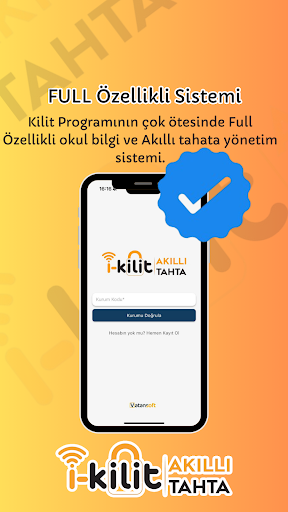 i-Kilit Akıllı Tahta Programı ekran görüntüsü
