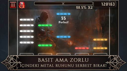 Rhythmetallic: Metal Ritim ekran görüntüsü