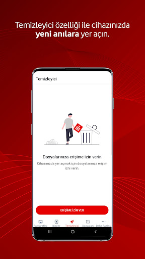 Vodafone Güvenli Depo ekran görüntüsü