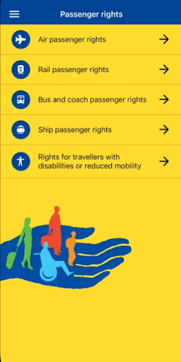 Passenger rights ekran görüntüsü