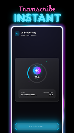 ClipCap: AI Auto caption ekran görüntüsü