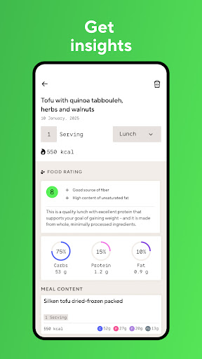 Lifesum: AI Calorie Counter ekran görüntüsü