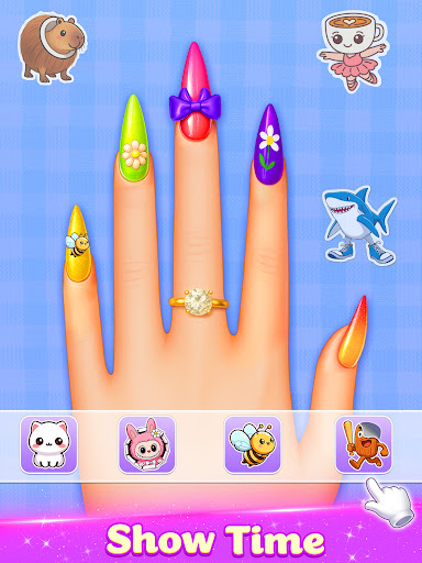 Nail Salon Makeover Games ekran görüntüsü