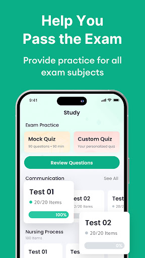 Fundamentals of Nursing Prep ekran görüntüsü