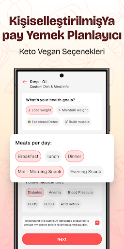 Diet Plan: Kilo Verme Planı ekran görüntüsü