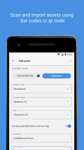 AssetExplorer | On-premises ekran görüntüsü
