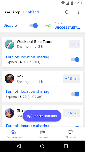 OsmAnd Online GPS Tracker ekran görüntüsü