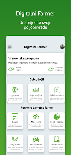 Digitalni Farmer ekran görüntüsü
