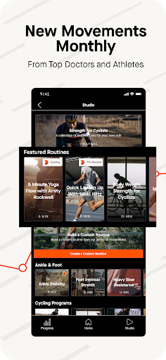 Recover Athletics ekran görüntüsü
