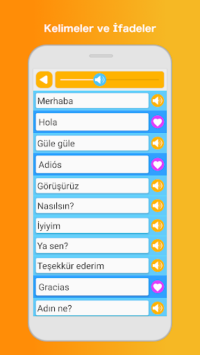İspanyolca Öğren: Konuşma ekran görüntüsü