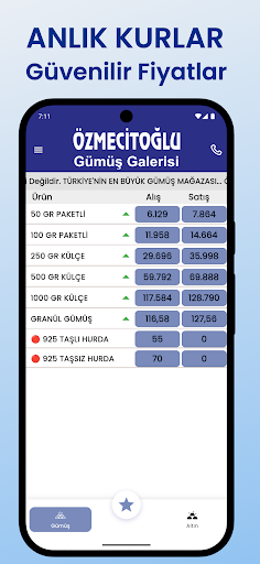 Özmecitoğlu Gümüş ekran görüntüsü