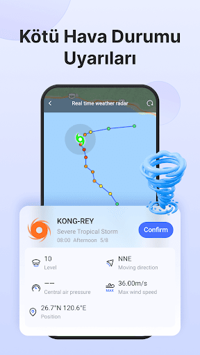 Weather Home - Radar ekran görüntüsü