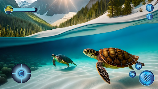Ocean turtle tortoise Sea Game ekran görüntüsü